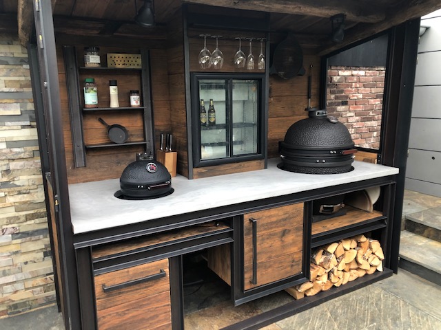 stof in de ogen gooien Sortie Voorwaarde Buiten keuken kamado bbq - SNG Bouw Solutions